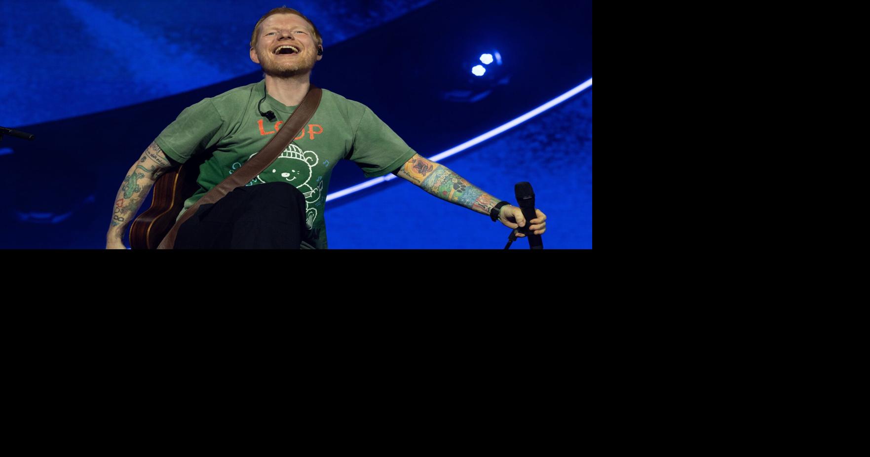 Ed Sheeran is energetic and unpretentious in his mostly-one-man show at Toronto's Rogers Centre