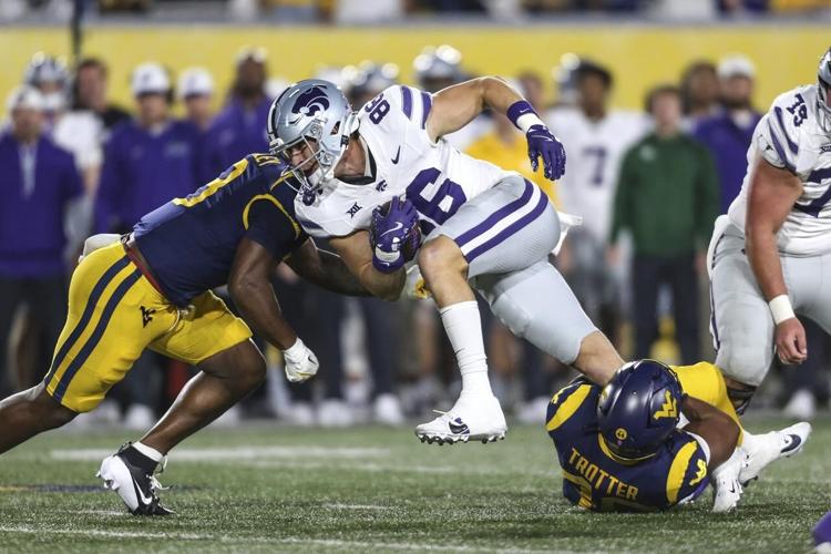 Avery Johnson throws for 3 TDs, Kansas State beats West Virginia 4518