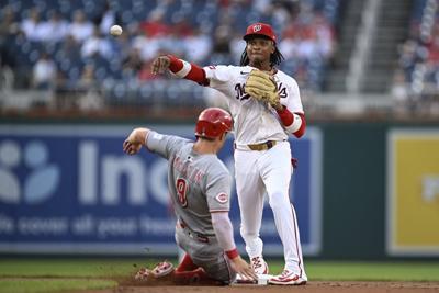 Nationals' explosive 5th inning secures series win over Reds