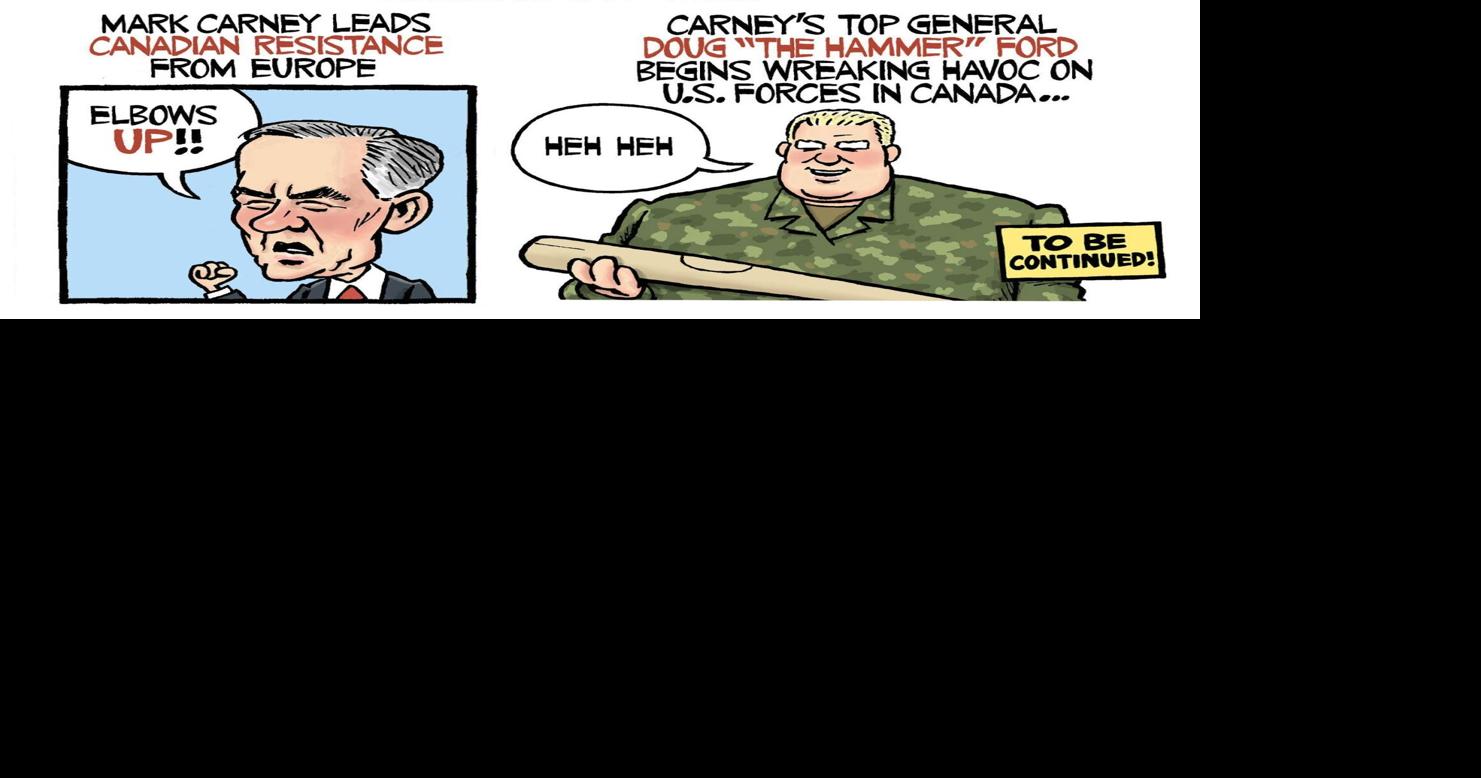 Theo Moudakis: Theo Moudakis’s latest cartoon imagines what a U.S. invasion of Canada would look like - Toronto Star