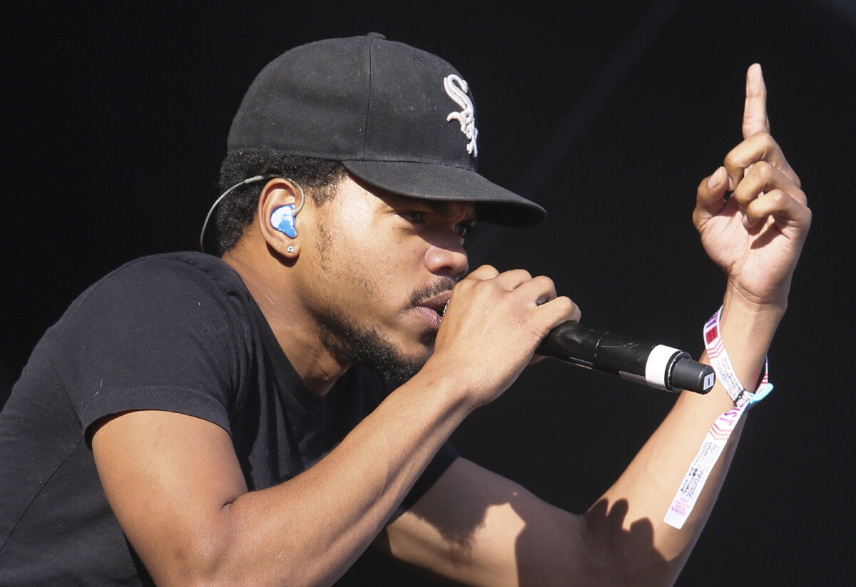 Chance the rapper white best sale sox hat