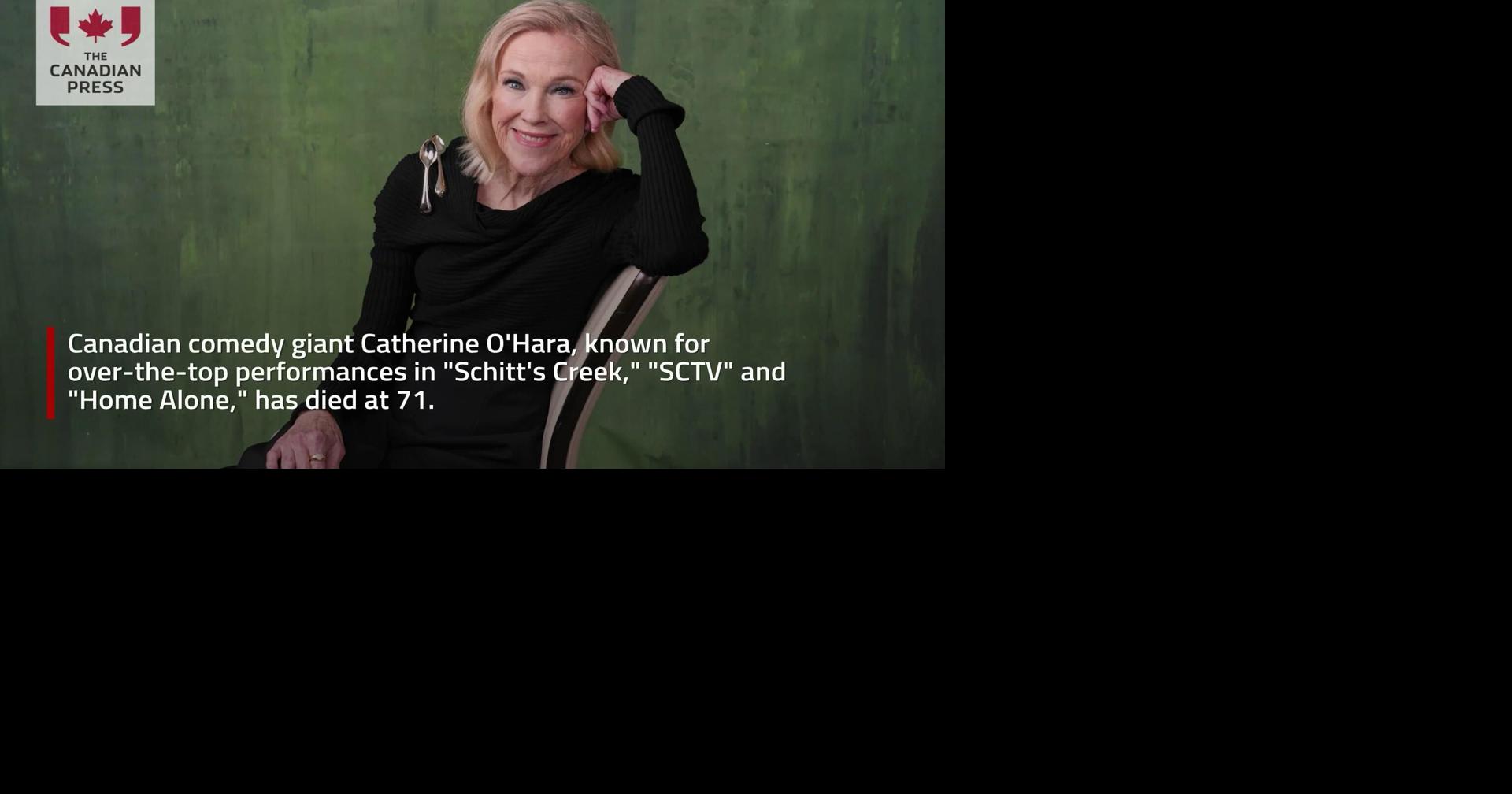 "A rare gift for comedy and heart": Reaction to the death of Catherine O'Hara