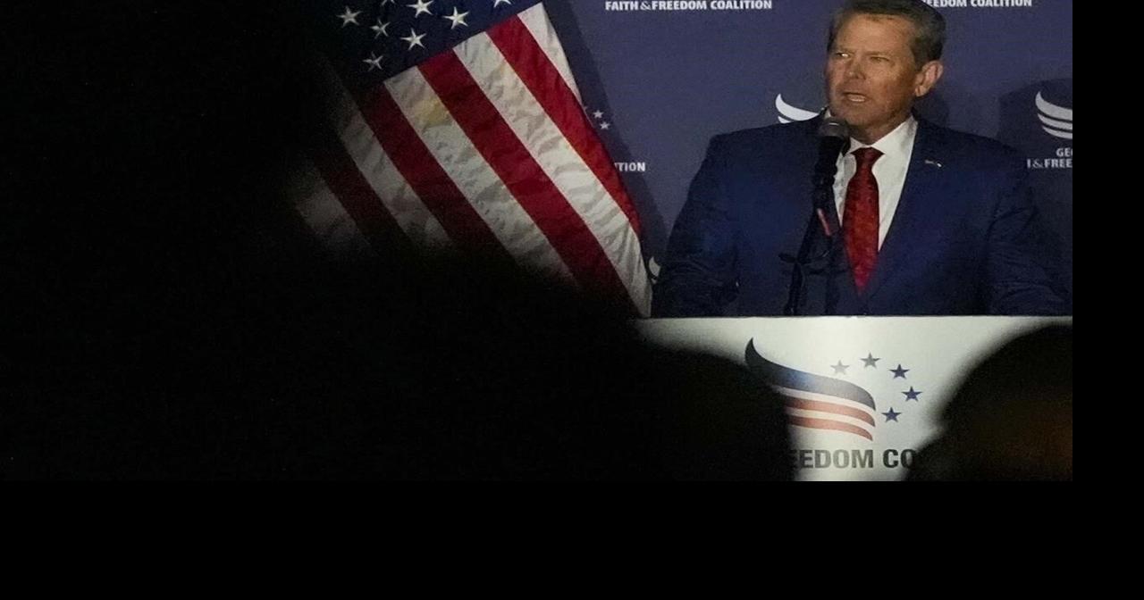 Trump and Georgia Gov. Kemp use hurricane recovery to make first 2024 ...