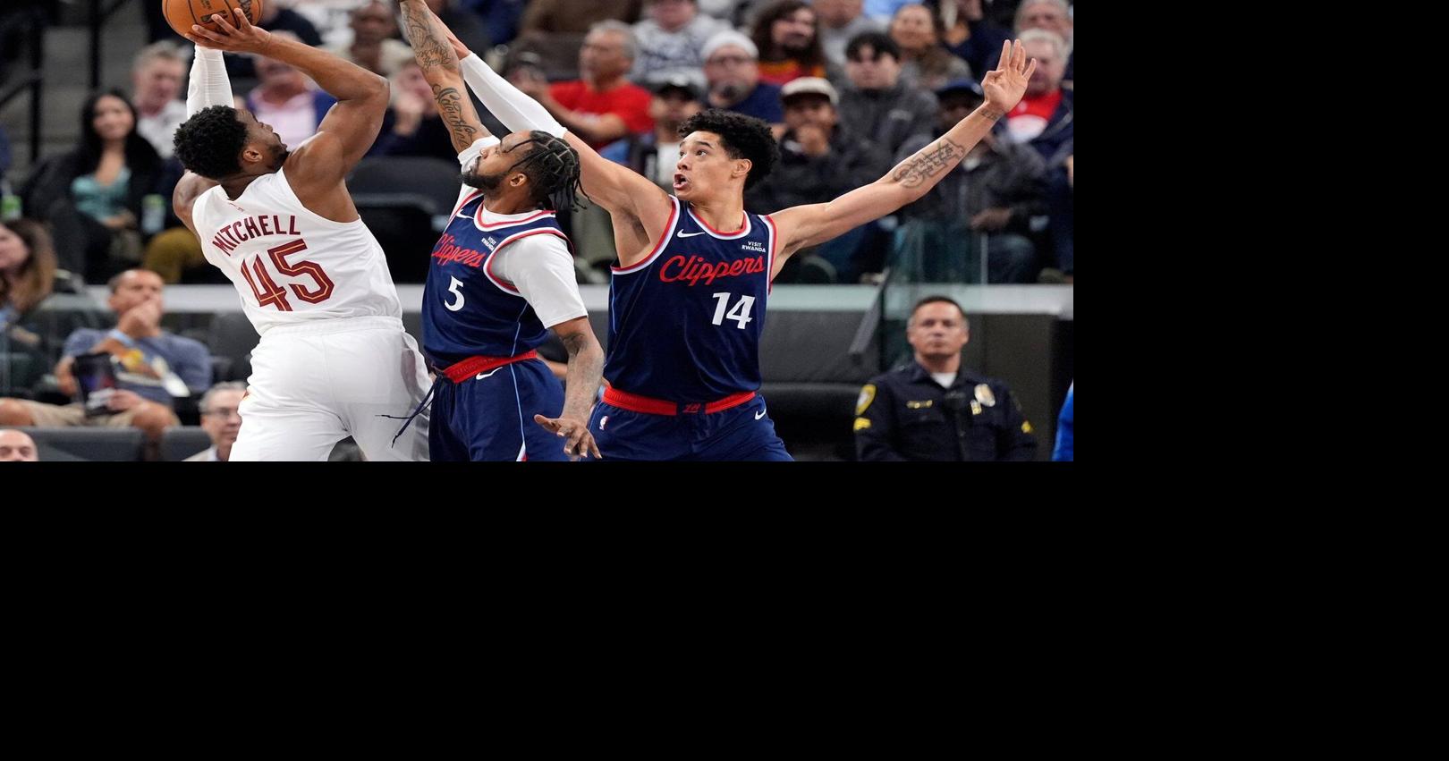 Cavaliers rout Clippers 124-89 after Garland-Harden trade