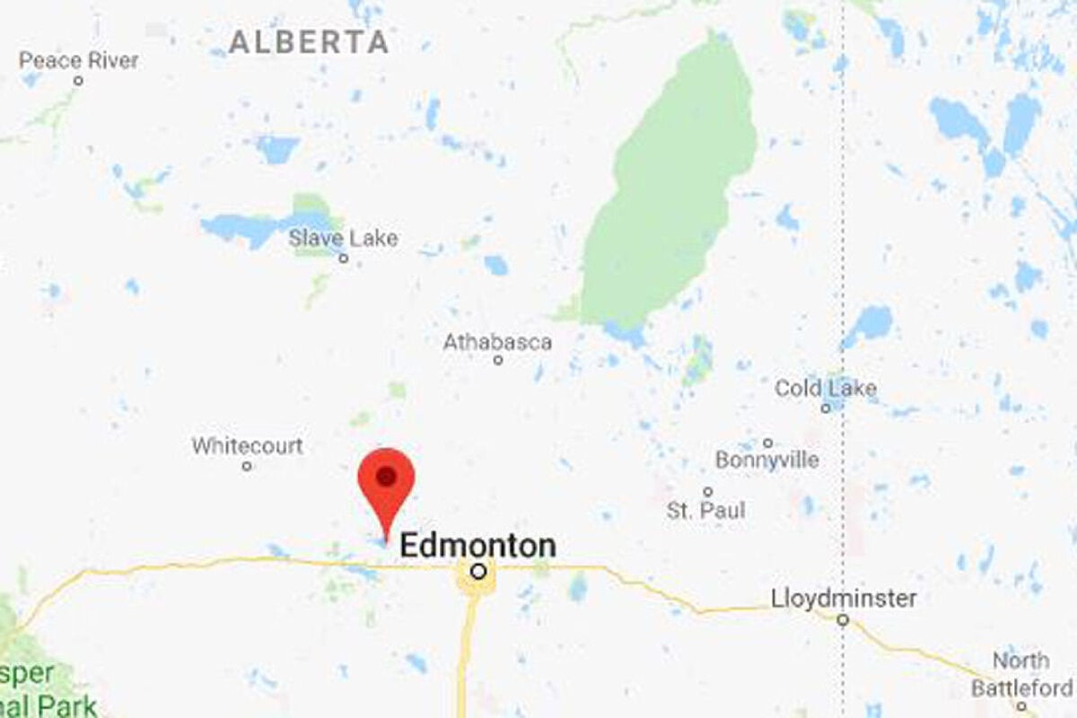 Ice quake may have hit Alberta village during the night