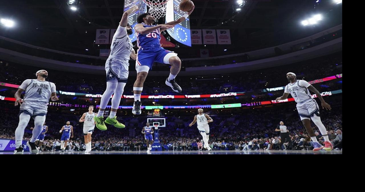 Franz Wagner and Jalen Suggs power the Magic to a 106-102 win over the short-handed 76ers