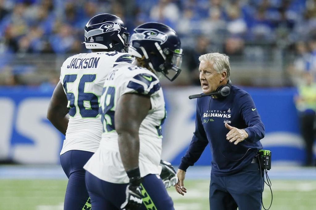 Geno Smith, Rashaad Penny star as Seahawks beat Lions 48-45 - The San Diego  Union-Tribune