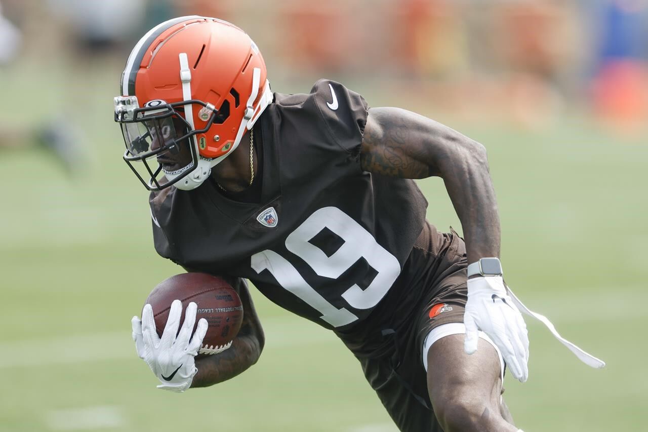 Browns WR Marquise Goodwin to miss start of training camp with