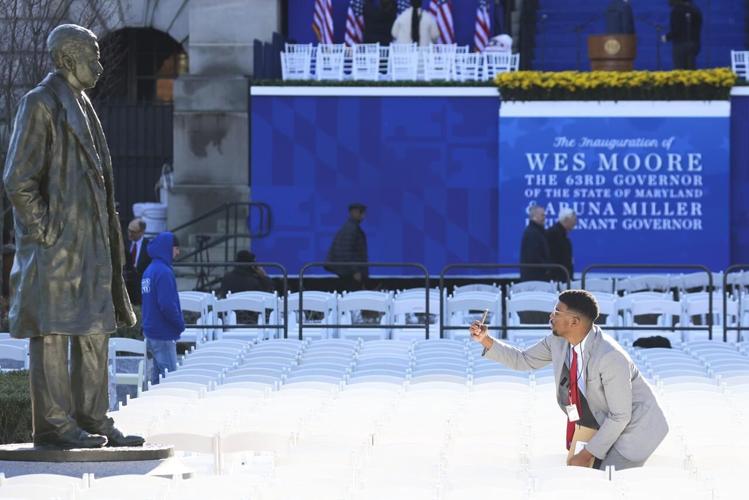 Wes Moore sworn in as Maryland’s first Black governor