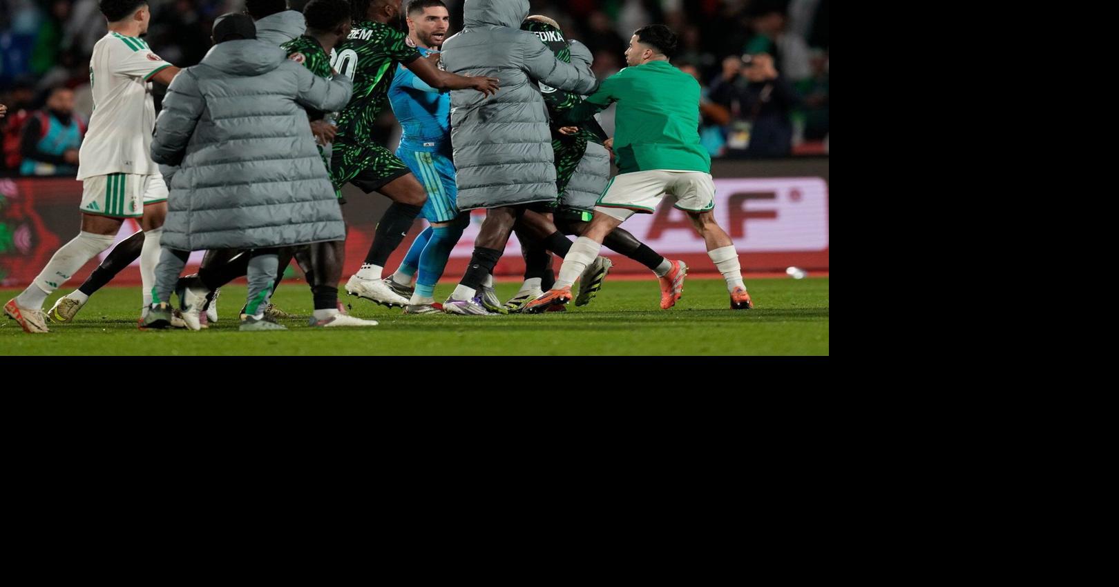 Organizers condemn ‘unacceptable behavior of players and officials’ after fighting at Africa Cup