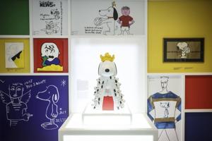 A new exhibition in Paris celebrates Snoopy's style ahead of his 75th birthday
