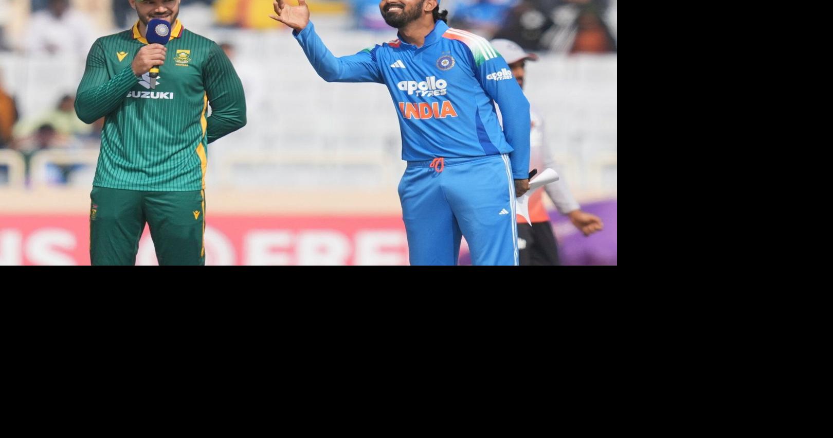 India loses 19th consecutive toss as South Africa elects to field in 1st ODI