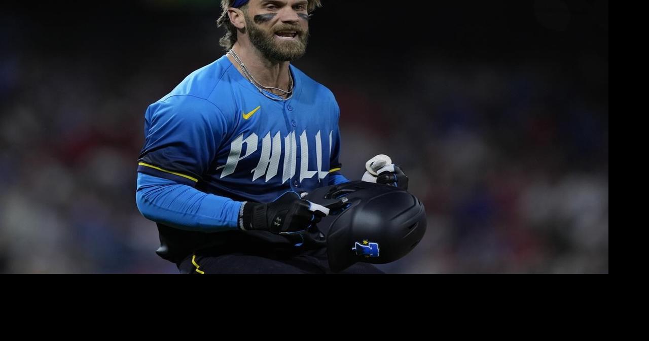 Falter beats former team, leads Pirates over Phillies 5-2 as Harper stops 0-for-18 slide