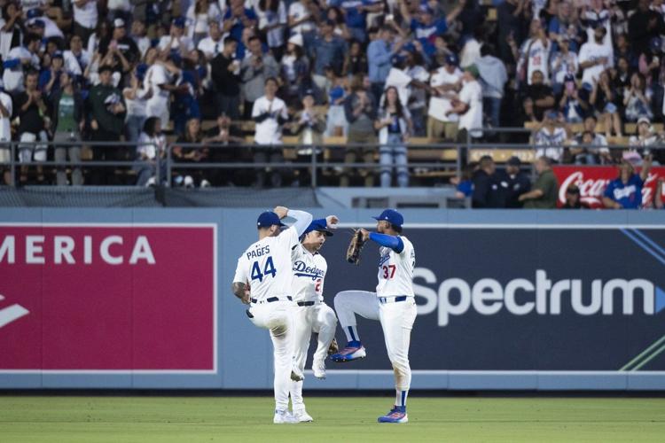 Dodgers clinch 13th straight postseason berth as Kershaw pitches final regular-season home game