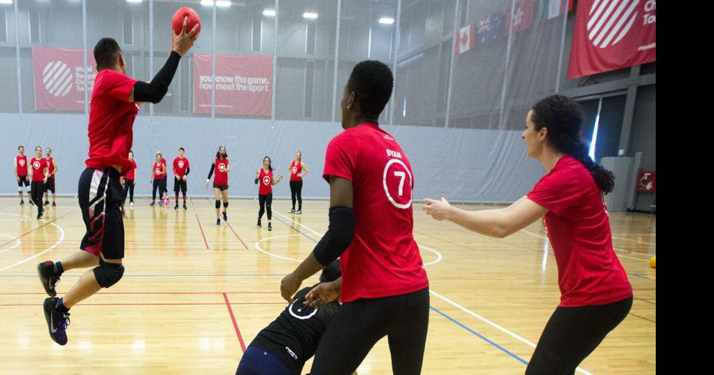 Dodgeball is a wild sport mixing power, speed and agility — and Canada