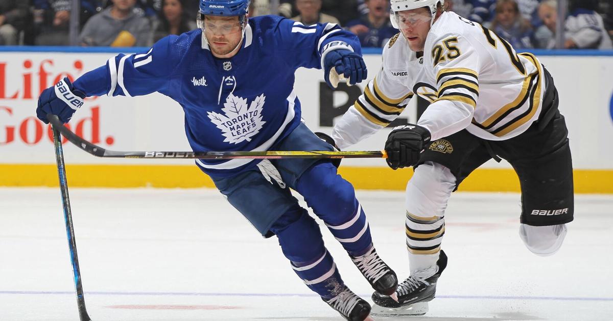 Brandon Carlo beefs up Leafs defence and leaves Bruins playoff baggage at ...