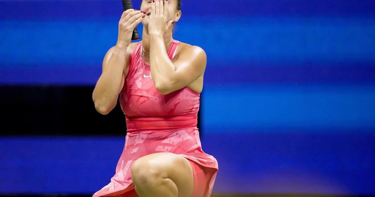 Aryna Sabalenka besiegt Madison Keys im Halbfinale der US Open und spielt ...