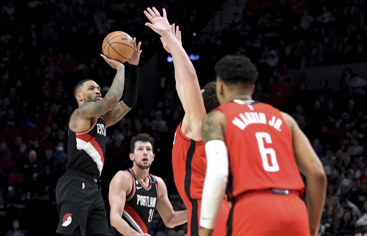 Lillard Sets Blazers Records With 71 Points, 13 3s In Win