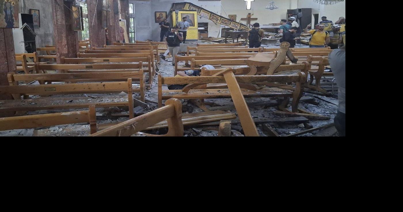 Suicide bomber kills at least 20 in Greek Orthodox church in Syria during Divine Liturgy