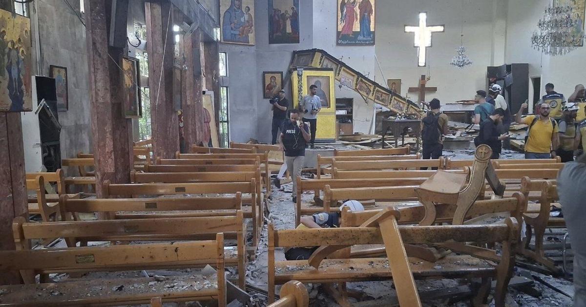 Suicide bomber kills at least 20 in Greek Orthodox church in Syria during Divine Liturgy
