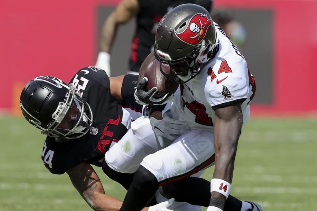 The Falcons' new jerseys made all the mistakes the Buccaneers didn't 