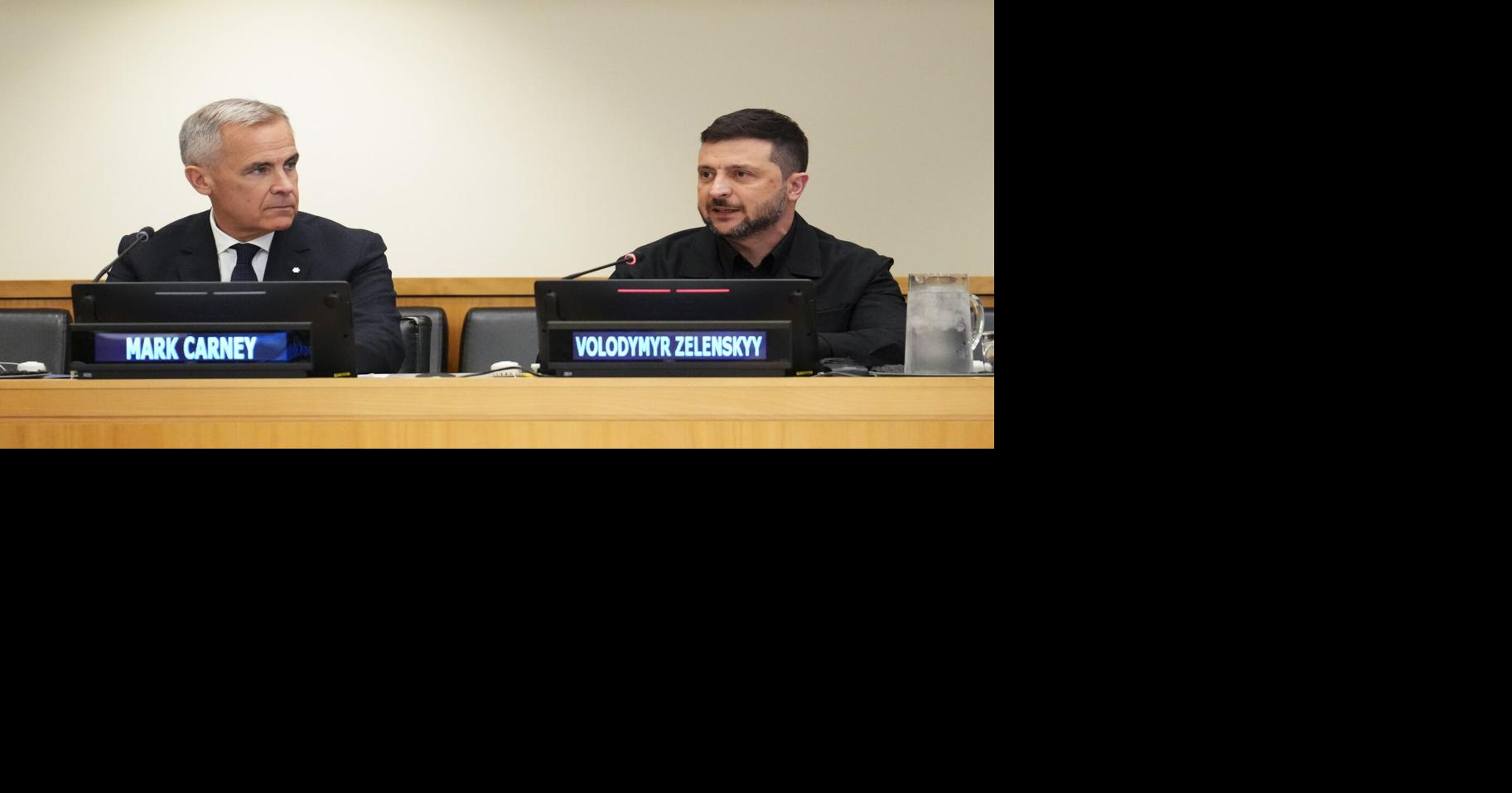 Carney meets Zelenskyy in Halifax as Trump prepares to host peace talks