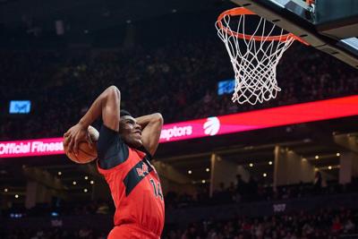 Ja'Kobe Walter's improved shooting an asset off the Toronto Raptors' bench