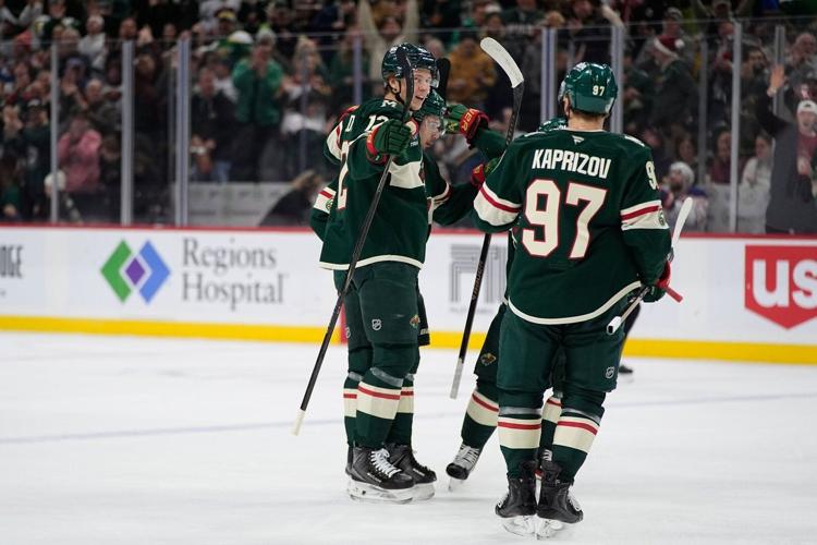 Matt Boldy scores twice, Wild beat Oilers 5-2 for 7th straight victory