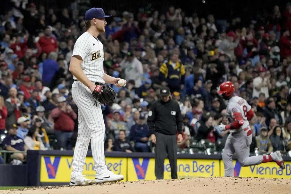 Cardinals blank Brewers 6-0, Arenado crushes 300th home run