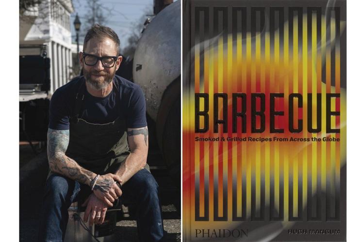 Hugh Mangum's book of barbecue recipes brings international flair to the grill