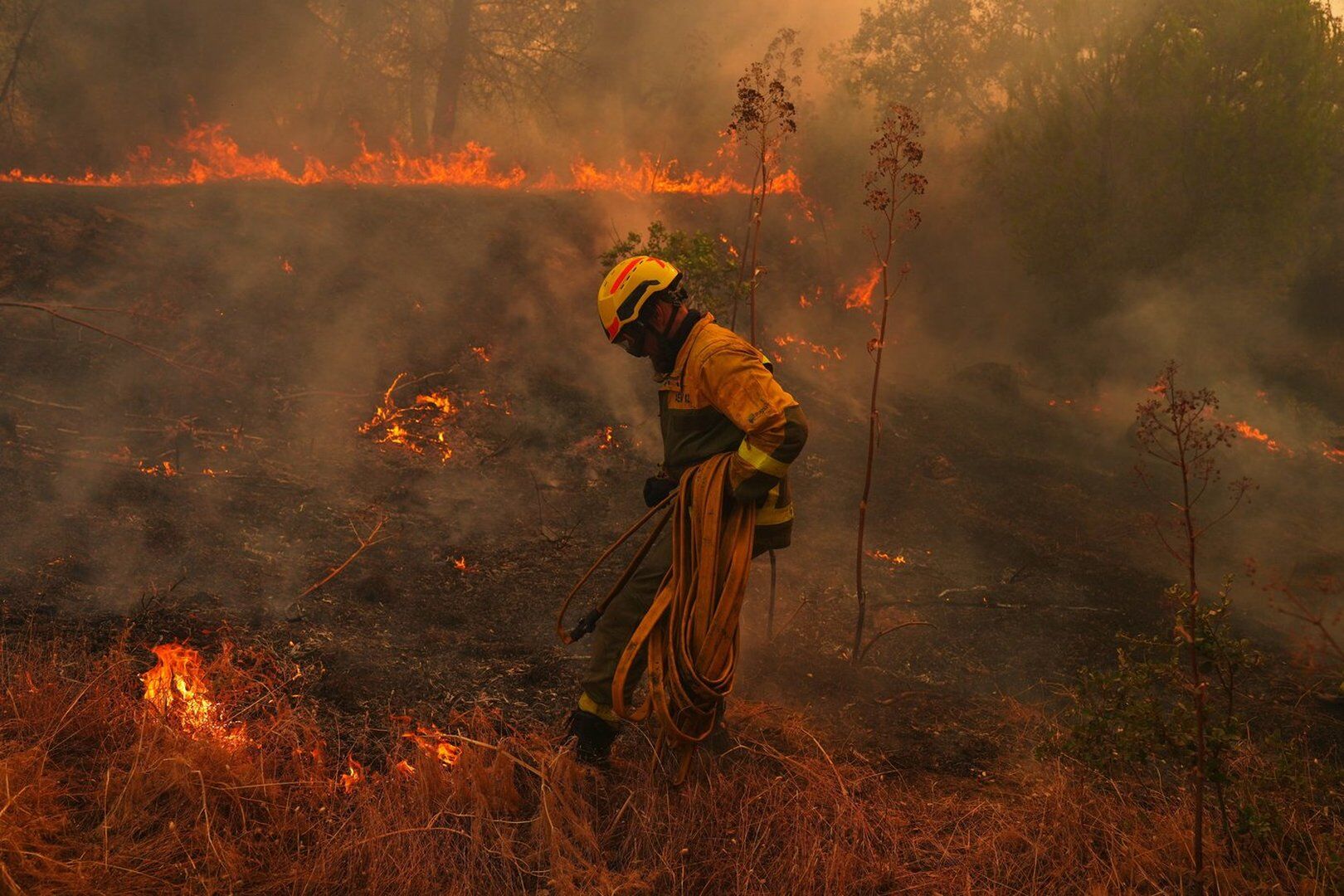 Human-caused climate change significantly increased the likelihood of wildfires in France and Spain, scientists report.