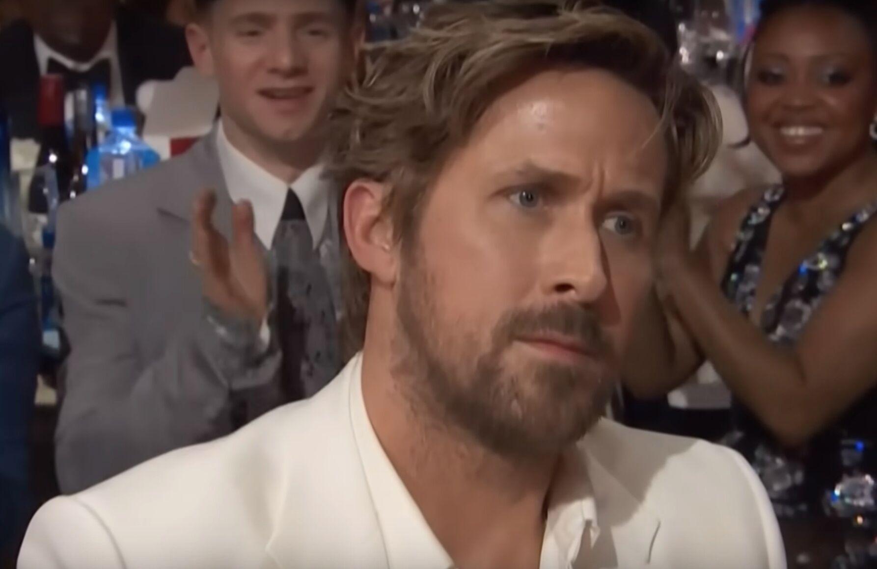 Ryan Gosling's Critics Choice face is a harbinger of 2024