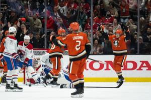 Kreider scores tying goal, Killorn ends shootout in Ducks' 6-5 comeback win over Canadiens