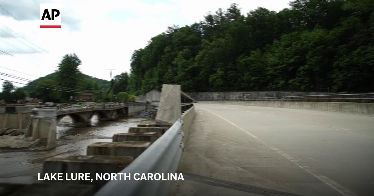 Berühmte Touristenattraktion in North Carolina, die von Helene beschädigt ...