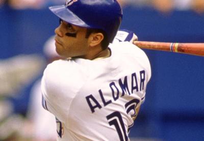 Roberto Alomar - elected to National Baseball Hall of Fame in 2011  Blue  jays baseball, Toronto blue jays baseball, National baseball league