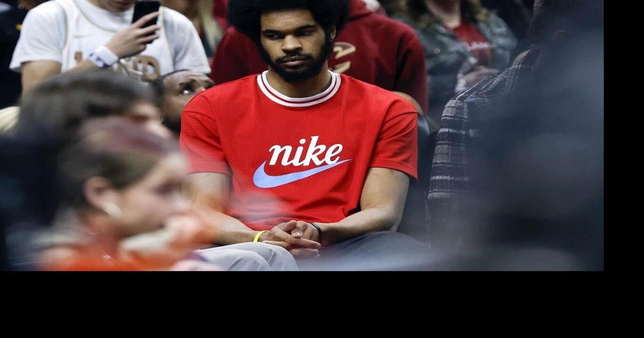 Cavs center Jarett Allen doesn't practice with rib injury and status for Game 6 in Orlando uncertain