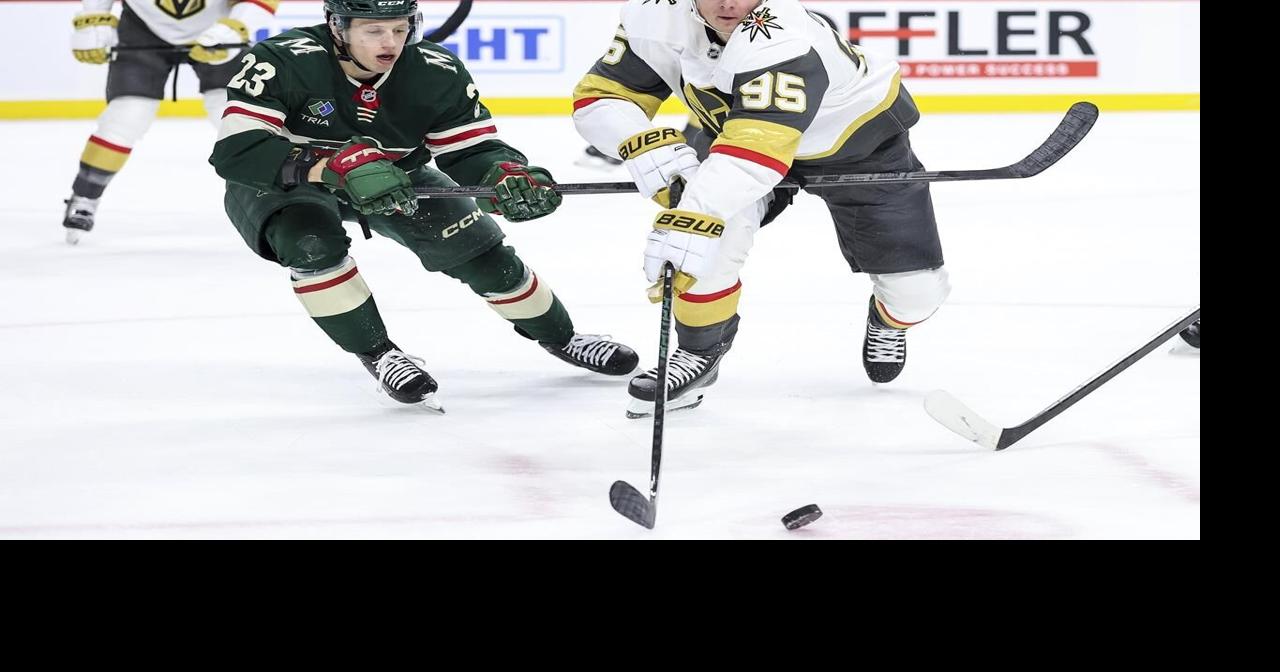 Victor Olofsson's 2nd 2-goal game of the season lifts the Golden Knights to a 3-2 win over the Wild