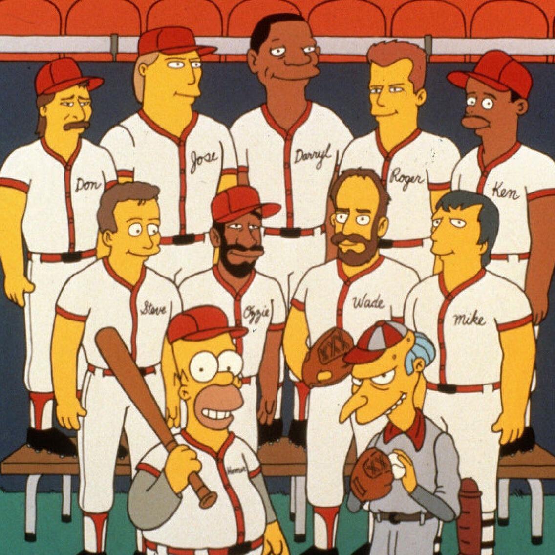Miami Marlins Homer Simpson Baseball Jersey 