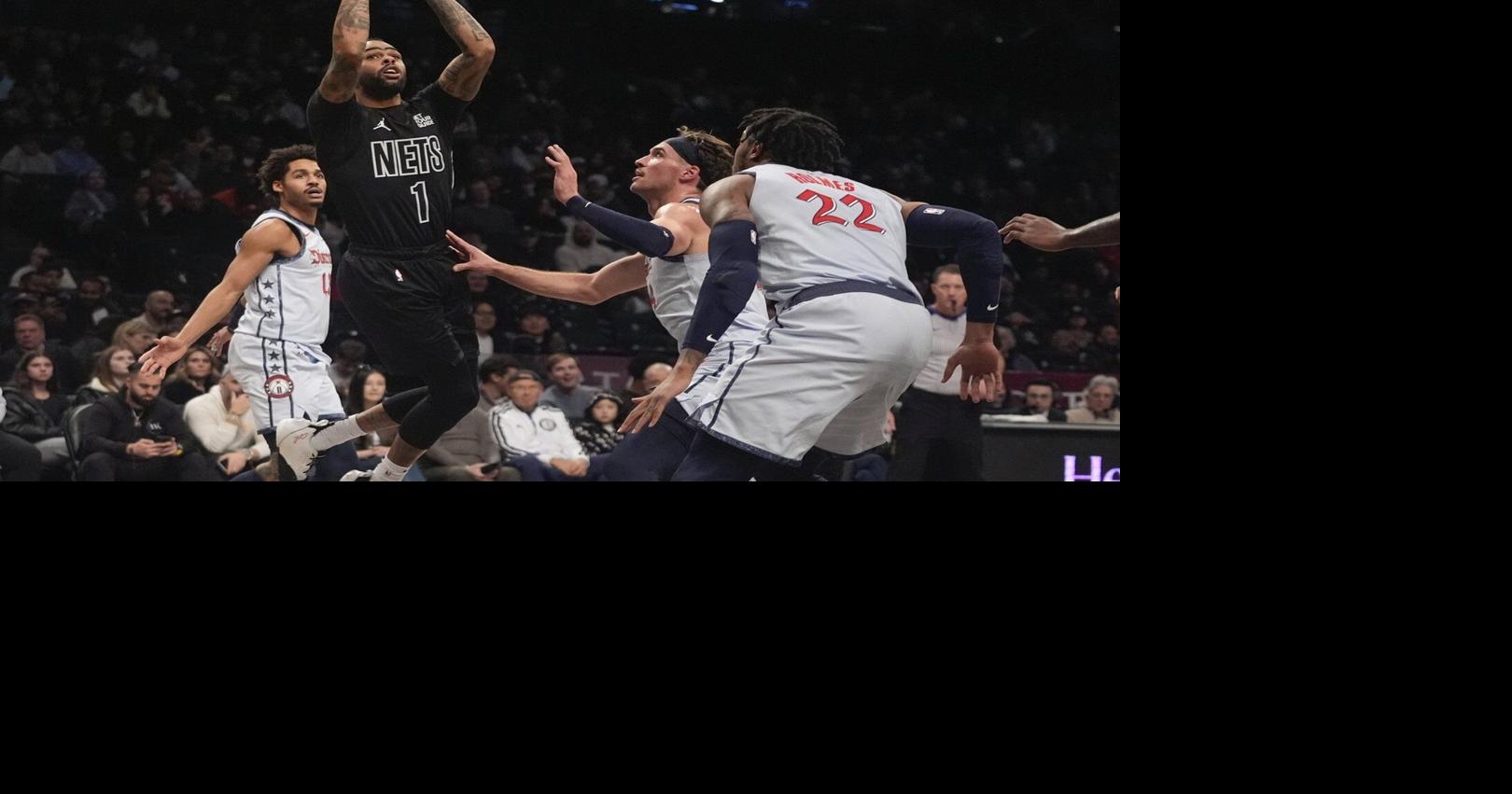 Poole scores 19 to help Wizards beat Nets 119-102