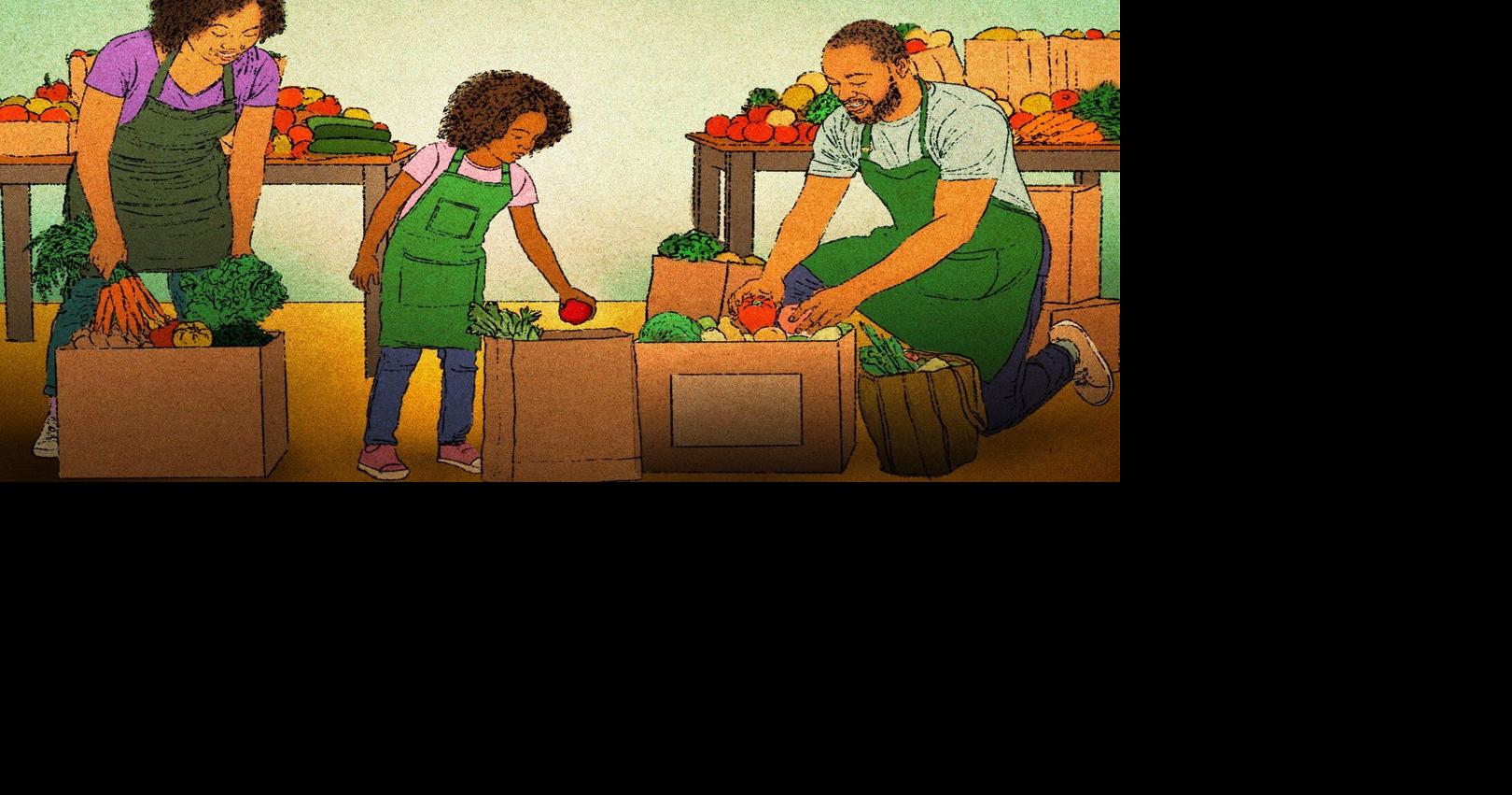 Not too young to help: Families find ways to volunteer with small children