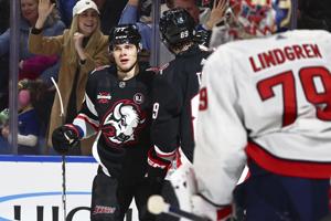 Peterka scores twice and Buffalo Sabres use 3rd-period surge in 6-2 win over the Washington Capitals