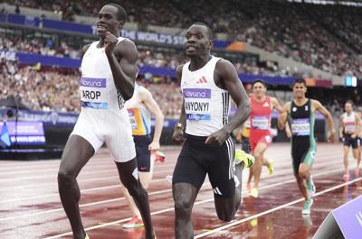 Canada's Marco Arop races to second in 800 metres in Diamond League