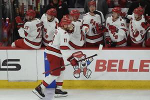 Seth Jarvis leads Hurricanes past Blackhawks 4-2 for 5th straight win
