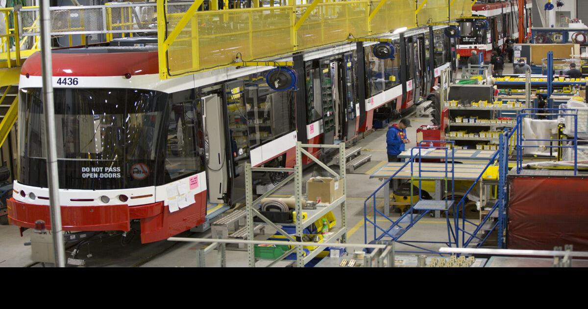 Bombardier sets up new streetcar production line in Kingston, gives TTC