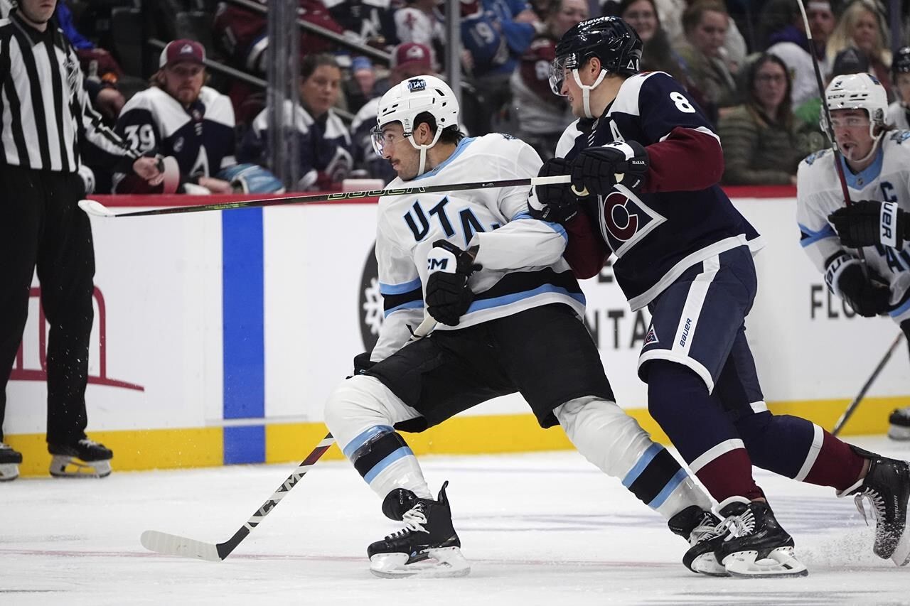 Guenther Has 2 Goals And An Assist As Utah Beats Avalanche 4-1