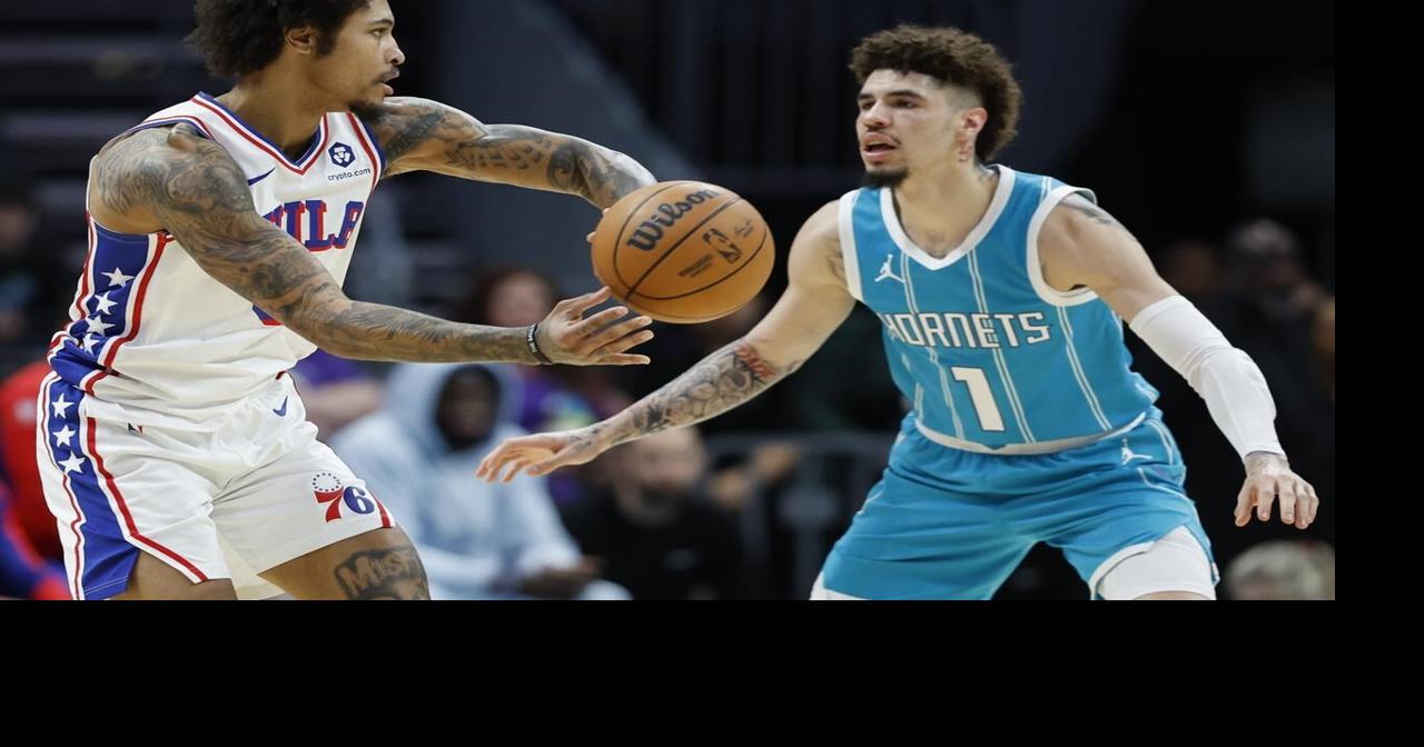 Maxey scores 40, George adds 33 as 76ers top Hornets 121-108 to spoil Ball's return to the floor