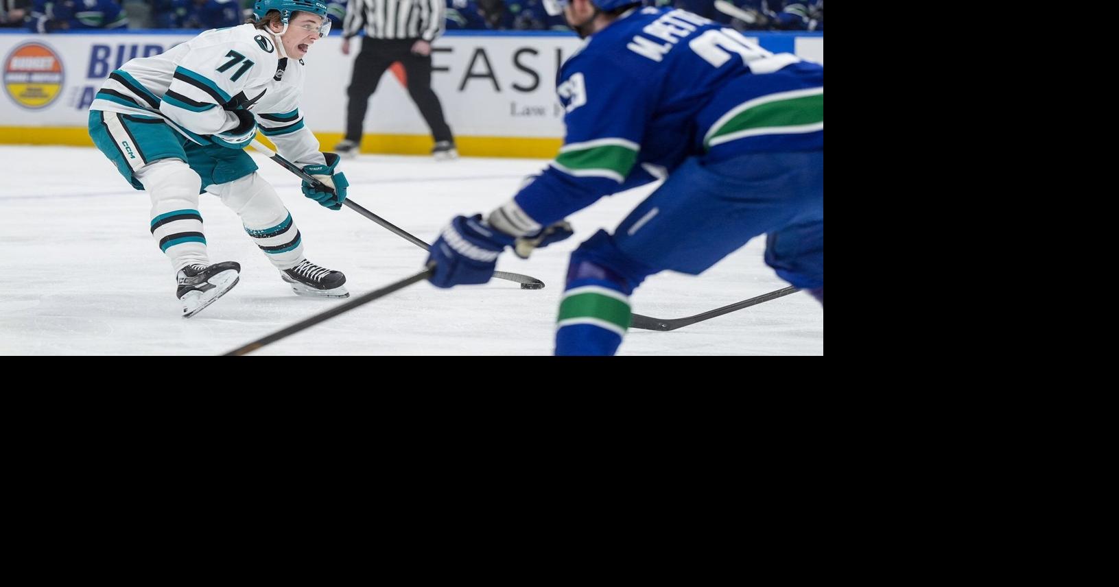 Celebrini nets four points, Sharks chomp down on Canucks with 5-2 win