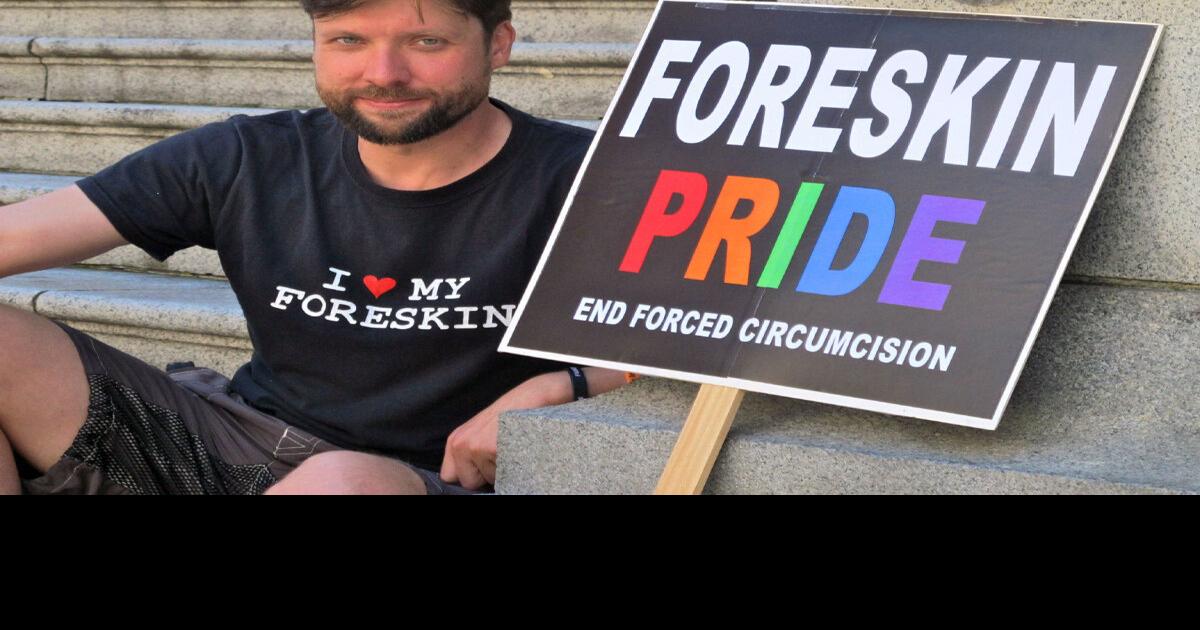 Friends of the foreskin march against circumcision