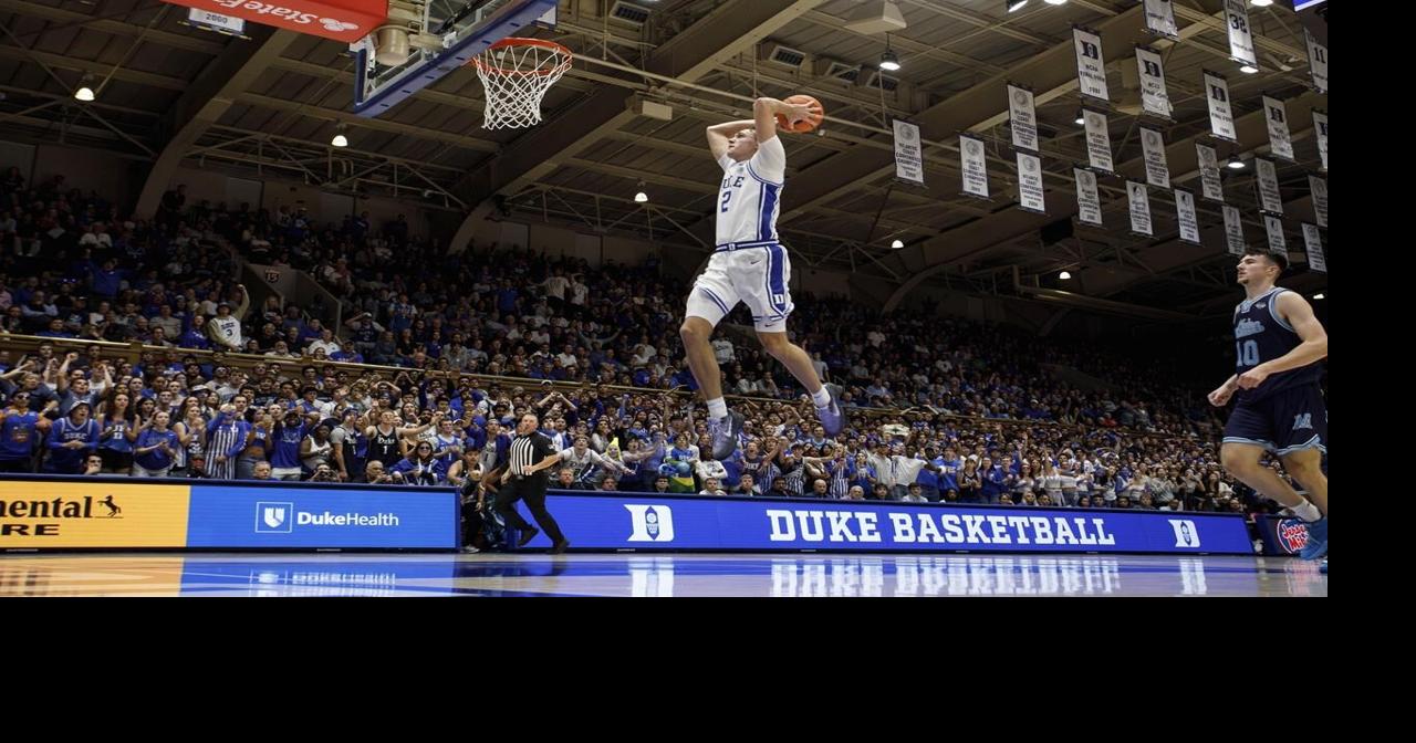 Six players score in double figures for No. 7 Duke in 96-62 win over Maine