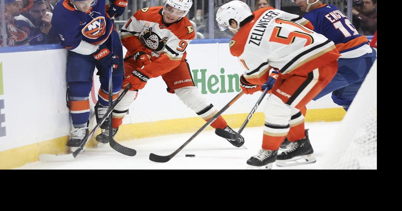 Carlsson, Terry score power-play goals and Dostal stops 41 as Ducks top Islanders 3-1